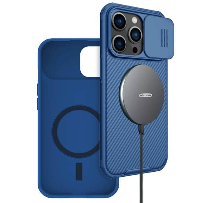 For Apple iPhone 16 Pro 16 Pro Max Nillkin CamShield Pro MagSafe Compatible Case Cover For Apple iPhone 16 Pro 16 Pro Max Nillkin CamShield Pro MagSafe Compatible Case Cover